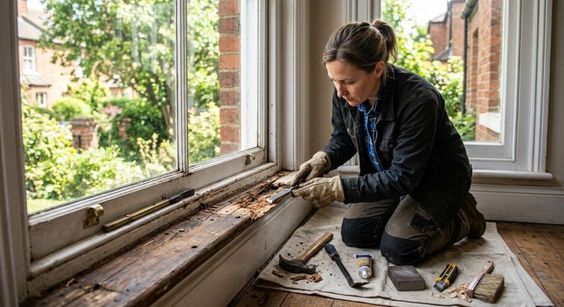 Window Sill Replacement in Denver County, CO